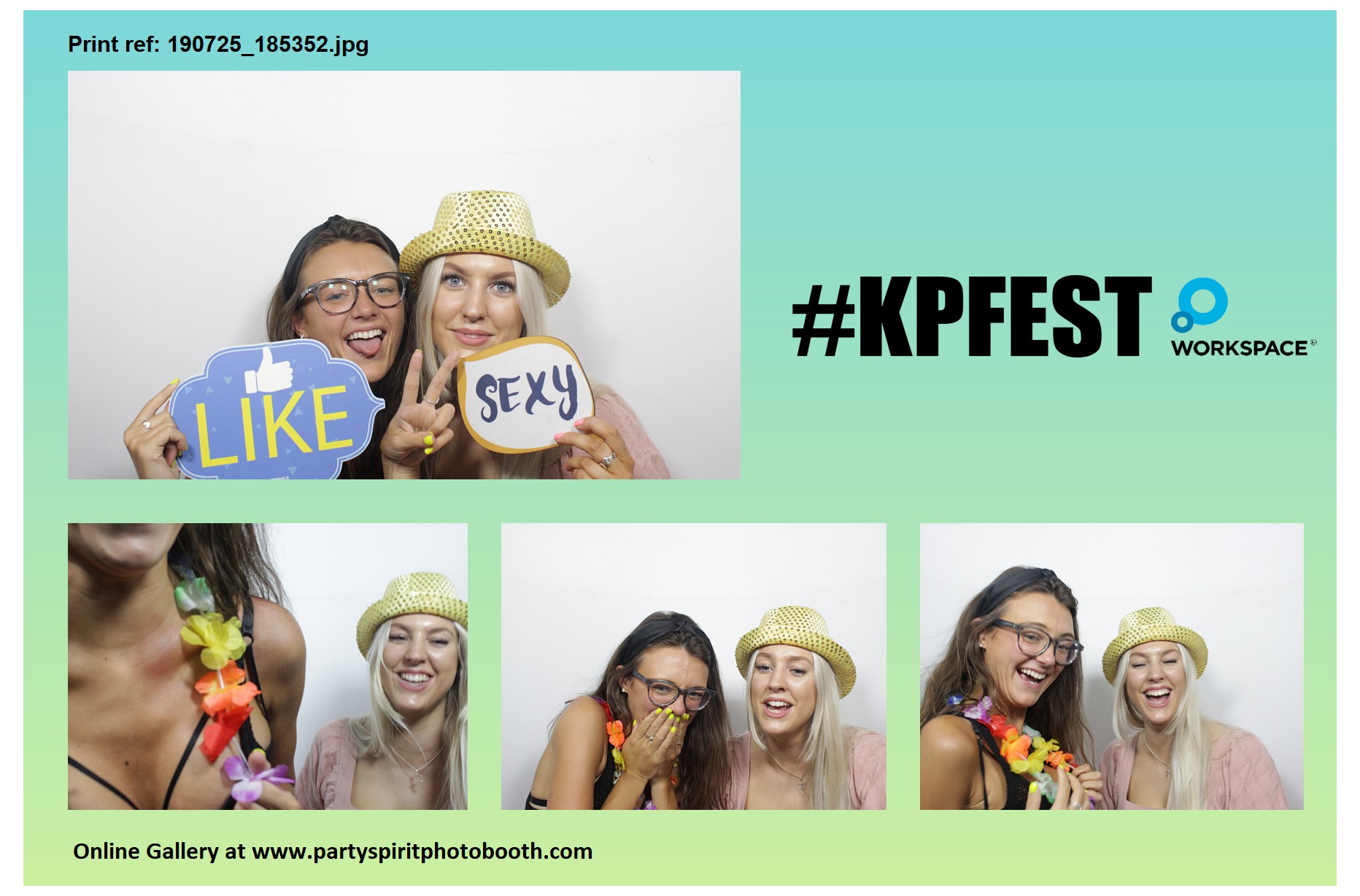 Summer Party | View more photos from the event at gallery.partyspiritphotobooth.com/u/PartySpiritPhotoBooth/Summer-Party